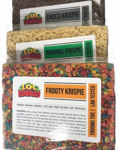 Krispie THC Edibles – 4 Pack (1800Mg/Pack)